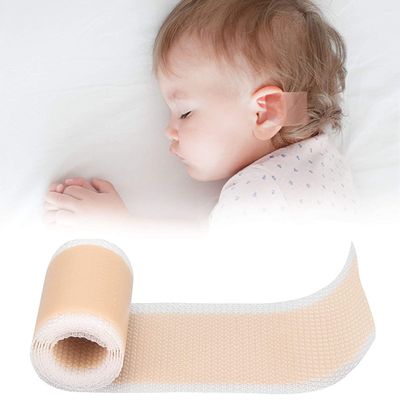 Baby Ear Corrector, Infant Ear Tape for Babies, Baby Silicone Gel Ear Tape 4cmx50cm Perfect Tape for Correcting Newborns Ear,otostick Ear Corrector