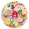 100 Pack Farm Animal Stickers,Barn Cow Pig Party Favors Gifts, Farm Party Decorations view 1