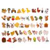 100 Pack Farm Animal Stickers,Barn Cow Pig Party Favors Gifts, Farm Party Decorations view 3