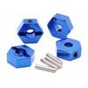 CODA RACING Aluminum 14mm hex hubs Wheel adapters for Arrma 1/10 Granite 4X4, Senton Upgrade RC Car Parts-Replacement of AR310871 view 1