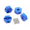 CODA RACING Aluminum 14mm hex hubs Wheel adapters for Arrma 1/10 Granite 4X4, Senton Upgrade RC Car Parts-Replacement of AR310871 view 4
