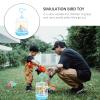 ibasenice Electric Singing Bird Toy Voice-activated Simulation Bird Cage for Boys and Girls Compact Design for Playtime Fun view 3