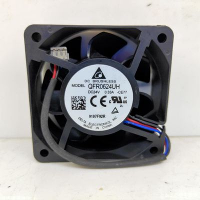 for QFR0624UH DC24V 0.33A 6CM Cooling Fan
