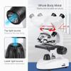 Binocular Stereo Microscope Mini Kids Science Education 40X LED PCB Solder Microscope with Light Nature Exploration Portable Microscopes Gifts to Students view 4
