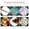 Kid Microscope Science Kits 100X-400X-1200X Compound Microscopes for Home School Science Educational Children Hand Held Camera Microscope Toy Gift for Kids Students view 3