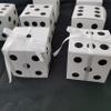Eylola 24 Pack Dice Favor Boxes 3x3x3 inches Bulk Casino Party Decoration Themed Party Goodie Boxes with Ribbon view 3