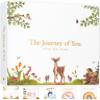 Baby Memory Book, 5-Year Milestone Journal and Keepsake Album, Gender Neutral Baby Book, Flat-Lay Hidden Wire-O Binding, FSC Archival Paper, Keepsake Gift Box, 108 Pages, Woodland Theme Scrapbook view 1