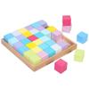 36x Wooden Block Building Blocks Stacking Game Counting Building Toy view 3