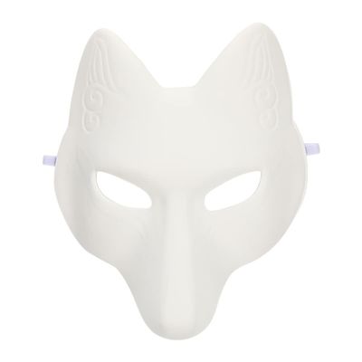 ARTIBETTER Halloween Costumes Fox Mask Halloween Fox Masks Blank Costume Blank Female DIY Kids