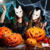 ARTIBETTER Halloween Costumes Fox Mask Halloween Fox Masks Blank Costume Blank Female DIY Kids view 4