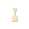 Unfinished Wood Kids Sand Shovel Shape Ocean Beach Nursery Craft up to 46" DIY 18" / 1/4" view 1