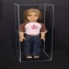 Better Display Cases Clear Acrylic Figure Display Case for Figurine Miniature Doll Bobblehead or Action Figure, Doll Stands with Wall Mount Display Box ,DIM: 8" L x 8" W x 20" H(A085/D06) view 3