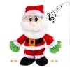 SdeNow Walking Claus Singing Dancing Musical Claus Animated Christmas Electric Claus Toys Dolls Xmas Gift,12 Inch view 1