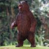 Gemini&Genius Brown Bear Figurine Toy, Wildlife World Action Figure, Great Gift, Collection, Storytelling Prop and Room Decor for Kids 3 Years Old and Up - Large Size view 3