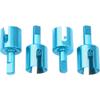 ShareGoo Aluminum Alloy Front & Rear Gearbox Joint Cup Differential Cup Compatible with Tamiya TT01 TT01E TT02 1/10 RC Drift Car Upgrade Parts view 2