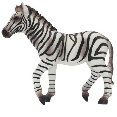 Gemini&Genius Zebra Animal Toy for Kids, Zebra Figurine, Wildlife Action Figure, Great Gift, Collection, Cake Topper, Storytelling Prop and Room Decor for Kids and Todders
