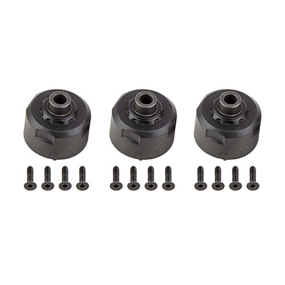 Team Associated Rival MT8 Differential Cases ASC25923 Elec Car/Truck Replacement Parts