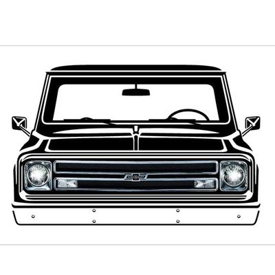 67-68 C10 Chevy Pick up Banner