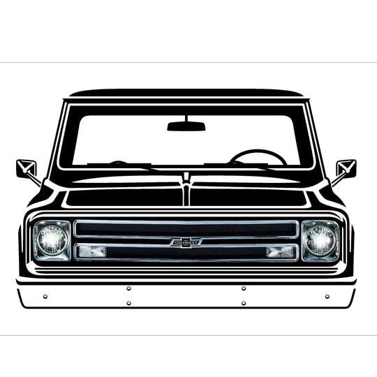 67-68 C10 Chevy Pick up Banner