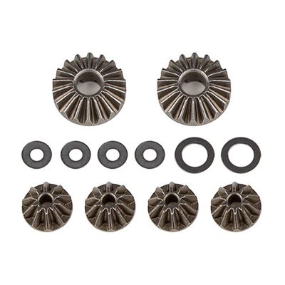 Team Associated RC10B74 FT LTC Differential Rebuild Set, Metal, ASC92306