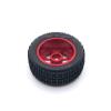 Greendhat 76Mm Metal Wheel Tire Tyre with Wheel Hex Nut Adaptor for Wltoys A959 A979 144001 124019 RC Car Upgrade Parts ( Color : Red ) view 4