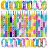 120 Pcs Pop Bubble Bracelet Fidget Toys, Pop Wristband Fidget Bulk Toy for Party Favors, Halloween Christmas Valentine Gifts Students Gifts Classroom Prizes Goodie Bag Stuffers for Kids view 1