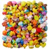 ValenLyra 50 Pack Rubber Duck for Jeeps Ducking - 2" Bulk Floater Duck for Kids - Baby Bath Toy Assortment - Party Favors, Birthdays, Bath Time, and More (50 Varieties) view 2