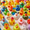 ValenLyra 50 Pack Rubber Duck for Jeeps Ducking - 2" Bulk Floater Duck for Kids - Baby Bath Toy Assortment - Party Favors, Birthdays, Bath Time, and More (50 Varieties) view 4