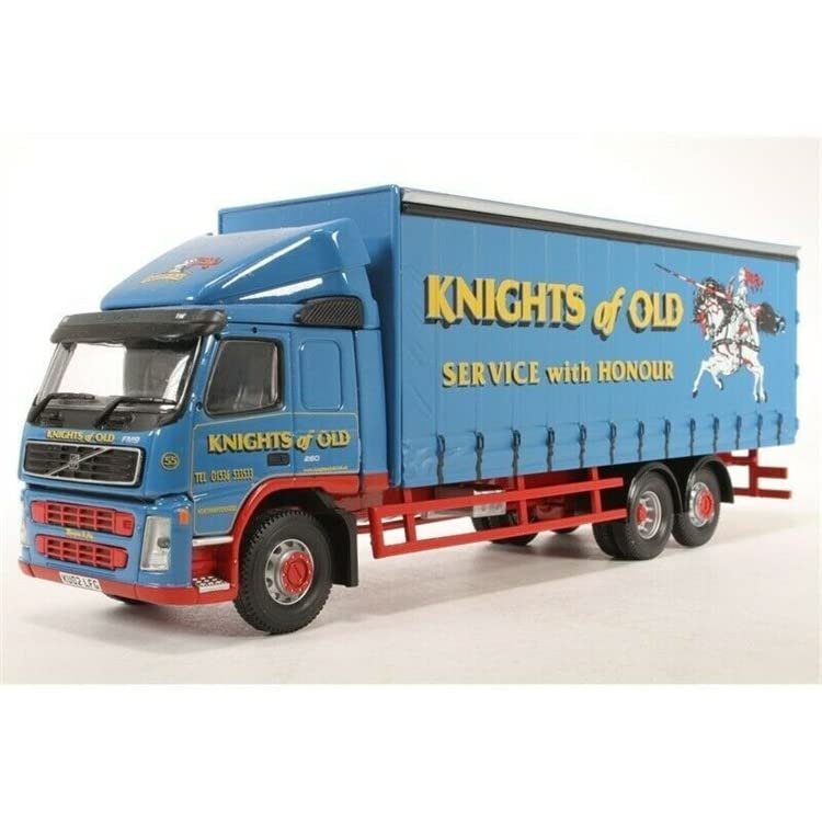 Corgi for Volvo FM Curtainside Lorry - Knights of Old Ltd Ed 1/50 DIECAST Truck Pre-Built Model