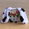 PENINSULA LOVE 3pcs Women Animal Ears Headband Dog Plush Hairband Fur Faux Cartoon Headwear for Halloween Easter Party view 2