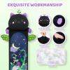 Mewaii Long Cat Plush 5 Sizes, 120% Extra Filling Giant Plushness Kids Body Pillow, Kawaii Cute Black Cat Stuffed Animals Plushies, Big Long Body Pillow Black Cat Plush Gift for Girls 28 view 2