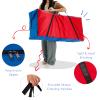 HONEY JOY Giant 4-in-a Row Carry and Storage Bag, Large & Sturdy Carrying Bag for Jumbo 4-to-Score Giant Game Set, Life Size Yard Game Storage Case (Game Set Not Included) view 3