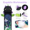 Mewaii Long Cat Plush 5 Sizes, 120% Extra Filling Giant Plushness Kids Body Pillow, Kawaii Cute Black Cat Stuffed Animals Plushies, Big Long Body Pillow Black Cat Plush Gift for Girls 53 view 2