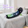 Mewaii Long Cat Plush 5 Sizes, 120% Extra Filling Giant Plushness Kids Body Pillow, Kawaii Cute Black Cat Stuffed Animals Plushies, Big Long Body Pillow Black Cat Plush Gift for Girls 53 view 4