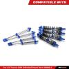 RCAWD Shock Absorber for 1/7 UDR Unlimited Desert Racer 85086-4 Upgrades, Front and Rear RC Shocks Damper Parts #8450X Blue view 2