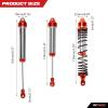 RCAWD Upgrades for 1/7 UDR, Shock Absorber Parts for Unlimited Desert Racer 85086-4, Front and Rear RC Shocks Damper Aluminum #8450R Red view 3
