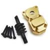 RCHUBAM Brass Diff Cover and Axle Gear 6X6 Rear Axle Conversion and 16T Steel Gears for 1/24 Axial SCX24 Deadbolt C10 Bronco RC Crawler Car view 2