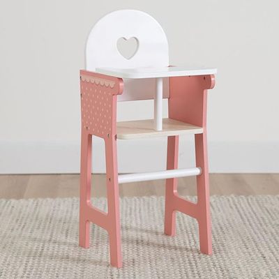 Fat Brain Toys Emery's World - Pretend & Play High Chair for 14 to 16 inch Dolls