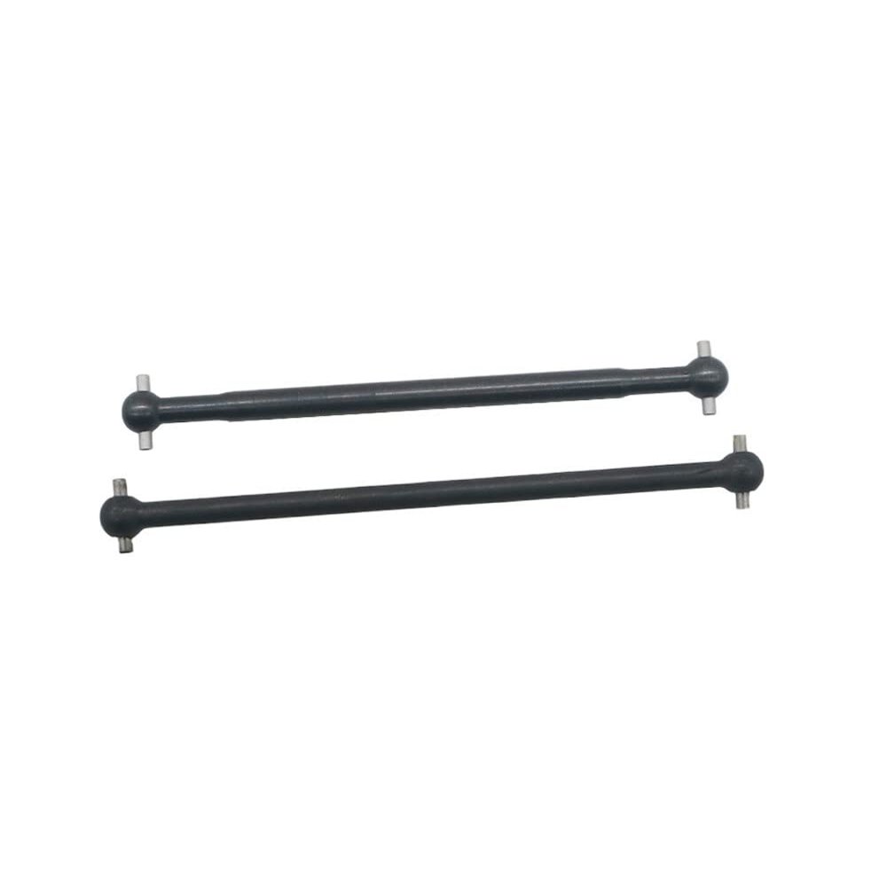 GatherTOOL 2pcs/Set Steel Metal RC Car Drive Shaft Dogbone Overall Length 61mm 63mm 70mm 77mm 84mm 87mm 89.5mm 100mm (Color : 61mm Black)