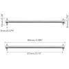GatherTOOL 2pcs/Set Steel Metal RC Car Drive Shaft Dogbone Overall Length 61mm 63mm 70mm 77mm 84mm 87mm 89.5mm 100mm (Color : 86mm Titanium) view 3