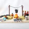 SXFSE Dollhouse Decoration Accessories, 1:12 Dollhouse Ornament Mini Halloween Horror Decoration Set view 2