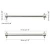 GatherTOOL 2pcs/Set Steel Metal RC Car Drive Shaft Dogbone Overall Length 61mm 63mm 70mm 77mm 84mm 87mm 89.5mm 100mm (Color : 61mm Titanium) view 3