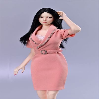 1/6 Scale Female Clothes,Female Professional Secretary Suit Office Clothing for 12inch PH TBL JO Action Figure Doll (D)
