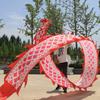 EVOOK 6m/8m/10m/12m Dragon Dance Flowing Ribbon Throw Streamer for Spring Festival Elderly Fitness & Entertainment Equipments Folk Toys Rave Accessories view 3