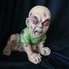 Halloween Ghost Doll Props Scary Haunted House Adornment,Realistically Latex Mummified Ghost Baby Decoration,Creepy Zombie Babies Ugly Devil Statue Tricky Prank Venue Layout Ornament (B33) view 3