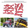 RC Suspension Arm Set, RC Front Rear Swing Arms with Ball Compatible for ARRMA 1/7, for Infraction 6S, for 6S 1/8 RC Cars (Red) Body Parts view 2