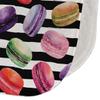 Personalized Macarons Burp Cloths - Fleece - Set of 2 view 4