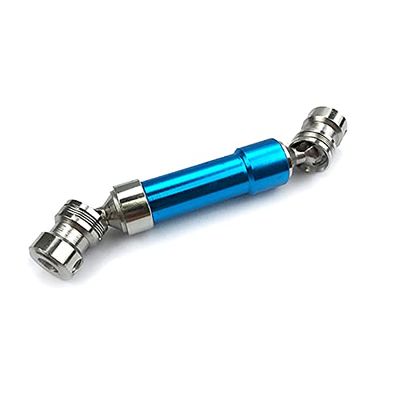 Greendhat New Metal Rear Center Drive Shaft Cvd Transmission Shaft for 1:12 Wltoys 12428 12423 Rc Car Short Course Desert Buggy Off-Road ( Color : Light Blue )