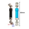 Greendhat New Metal Rear Center Drive Shaft Cvd Transmission Shaft for 1:12 Wltoys 12428 12423 Rc Car Short Course Desert Buggy Off-Road ( Color : Light Blue ) view 3