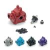 Full Metal Differential & Gear Box Wave Box for Wltoys 144001 144002 124017 124016 124018 124019 RC Car Spare Parts Accessories ( Color : Gray ) view 2